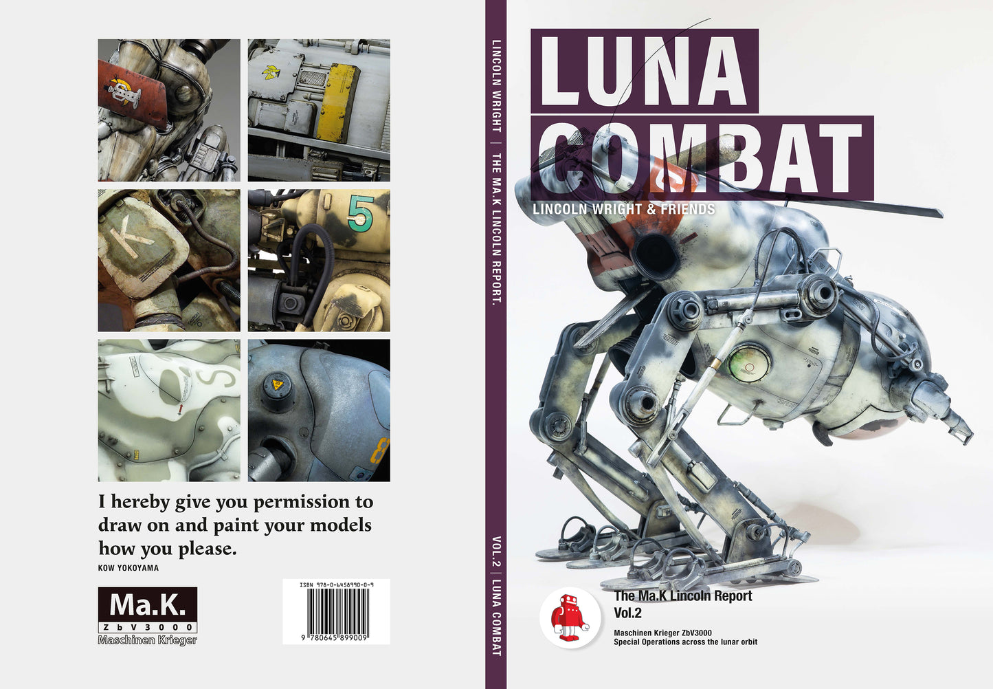 LUNA COMBAT The Ma.K Lincoln Report Vol.2